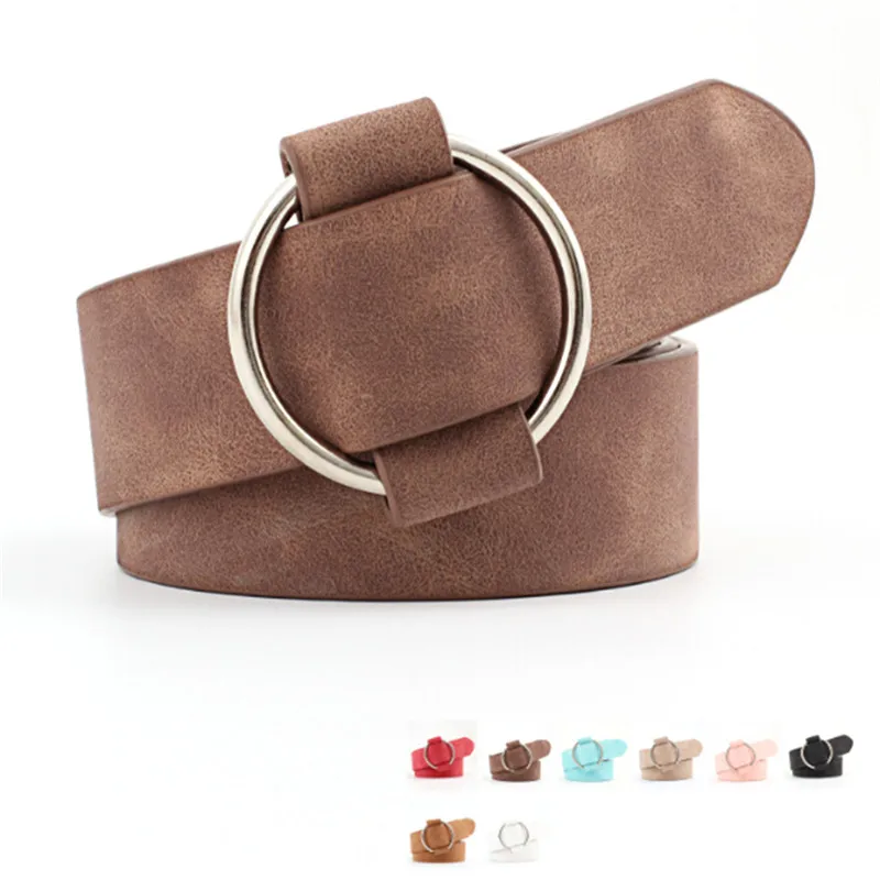 New Fashion womens designer round casual ladies belts for jeans Modeling belts without buckles leather belt cinturon mujer
New Fashion womens designer round casual ladies belts for jeans Modeling belts without buckles leather belt cinturon mujer