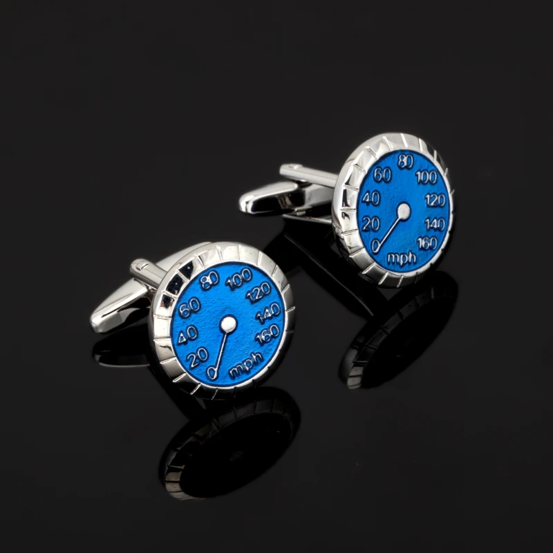 Luxury Men Blue speed meter Cufflinks High Quality Brand Groom Wedding Cufflinks For Mens Shirt Cuff Links Men Gift
Luxury Men Blue speed meter Cufflinks High Quality Brand Groom Wedding Cufflinks For Mens Shirt Cuff Links Men Gift