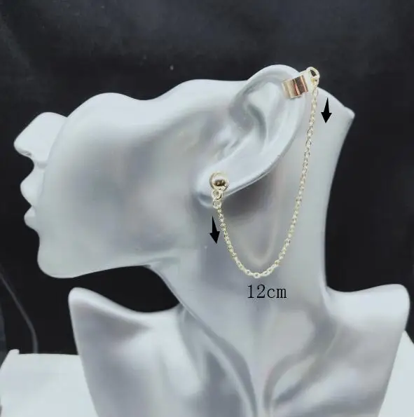 e 899 1 piece 2019 new fashion personality alloy ear clip chain tassel earrings ear clip cuff jewelry men and women couple jewel
e 899 1 piece 2019 new fashion personality alloy ear clip chain tassel earrings ear clip cuff jewelry men and women couple jewel