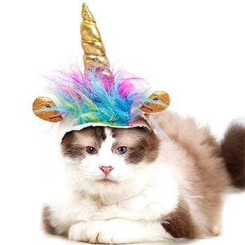 Cute Pet Unicorn Hat for Cats and Small Dogs Puppy Cat Costume Accessory for Halloween Christmas Cosplay Mane Cap
Cute Pet Unicorn Hat for Cats and Small Dogs Puppy Cat Costume Accessory for Halloween Christmas Cosplay Mane Cap