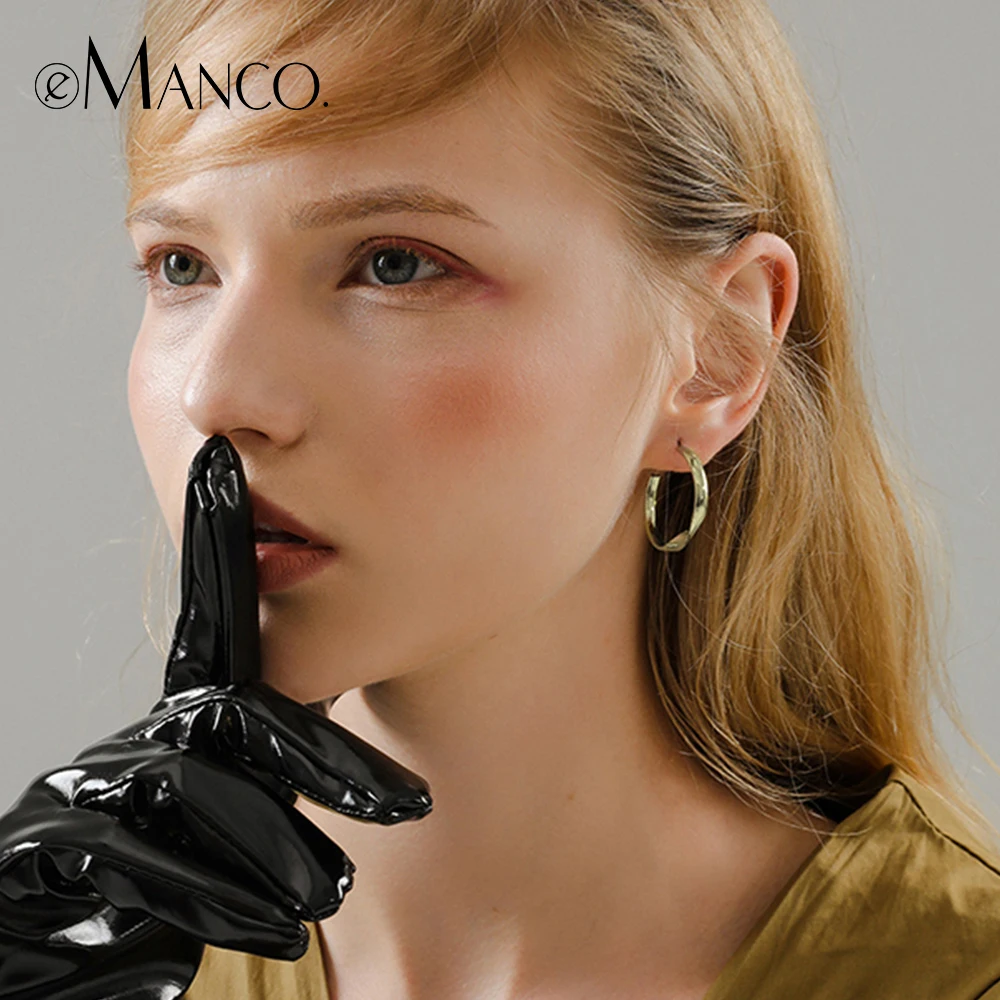 e-Manco Gold Color Hoop Earrings for Women Round Circle Pierced Party Earrings Jewelry Big femme Fashion Jewelry Drop Shipping
e-Manco Gold Color Hoop Earrings for Women Round Circle Pierced Party Earrings Jewelry Big femme Fashion Jewelry Drop Shipping