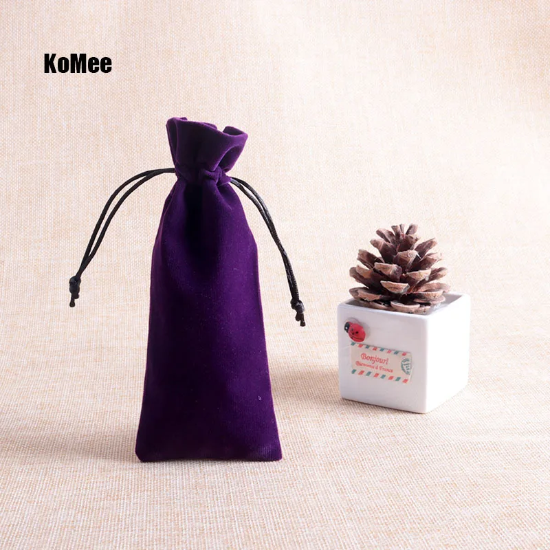 50pcs/lot Purple Velvet Bag 6x15cm Jewelry Bag Favor Lipsticks Jewelry Packaging Bags Wedding Velvet Drawstring Pouch Gift Bag
50pcs/lot Purple Velvet Bag 6x15cm Jewelry Bag Favor Lipsticks Jewelry Packaging Bags Wedding Velvet Drawstring Pouch Gift Bag