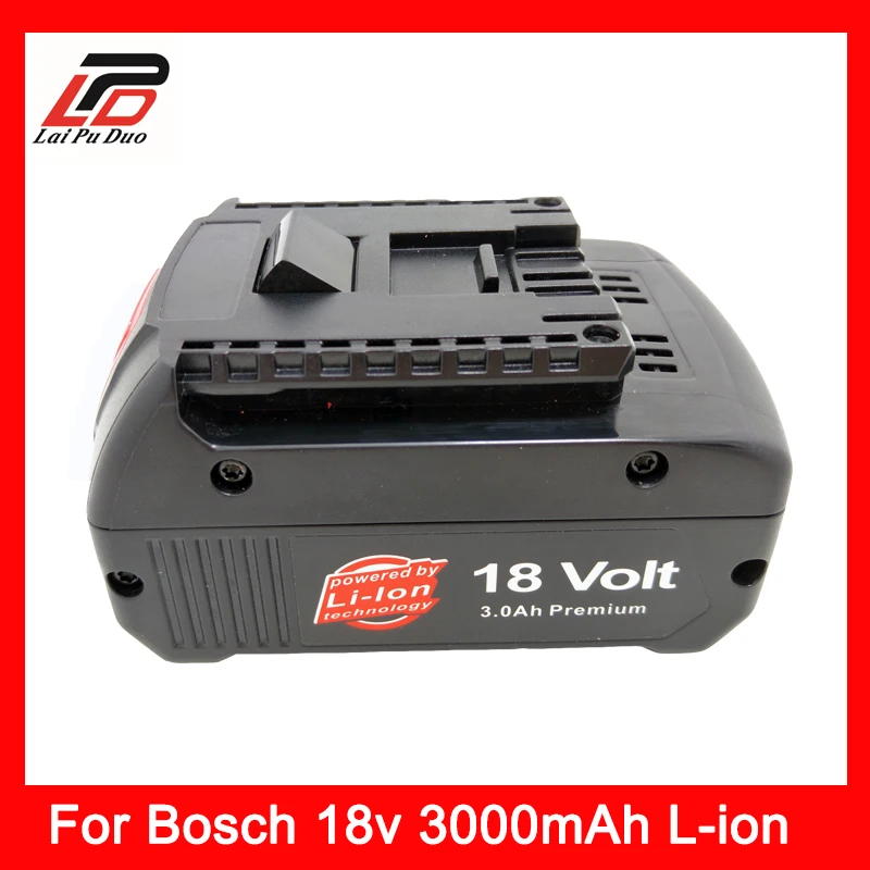 18V 3.0Ah Li-ion battery Replacement For Bosch GSR18-Li BAT609,BAT618 2 607 336 236 BAT609G BAT618G 17618 37618 DGSH181 JSH180
18V 3.0Ah Li-ion battery Replacement For Bosch GSR18-Li BAT609,BAT618 2 607 336 236 BAT609G BAT618G 17618 37618 DGSH181 JSH180