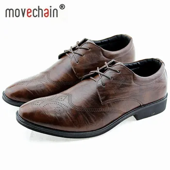 Movechain New Classical Men's Fashion Dress Wedding Flats Shoes Luxury Man Business Office Oxfords Casual Leather Derby Shoes
Movechain New Classical Men's Fashion Dress Wedding Flats Shoes Luxury Man Business Office Oxfords Casual Leather Derby Shoes