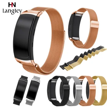 New Milanese Straps For Samsung Gear fit2 Watch Loopback Magnetic Buckle Stainless Steel Watchband With Tools Accessories
New Milanese Straps For Samsung Gear fit2 Watch Loopback Magnetic Buckle Stainless Steel Watchband With Tools Accessories