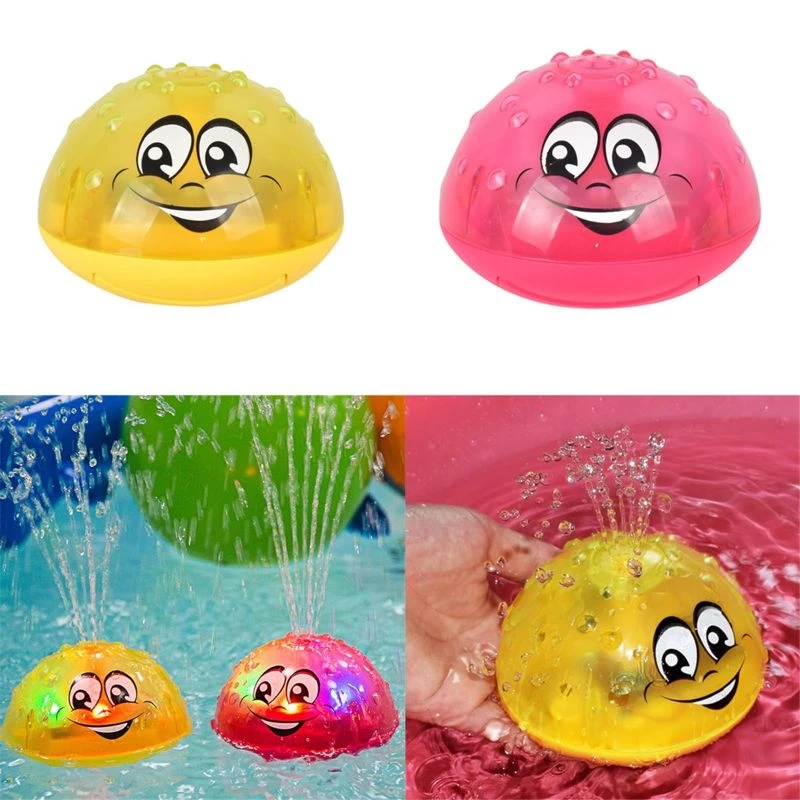 New Bath Toys Spray Water Light Music Rotate Ball Kid Toys for Baby Toddler Bathroom Summer Play Water
New Bath Toys Spray Water Light Music Rotate Ball Kid Toys for Baby Toddler Bathroom Summer Play Water