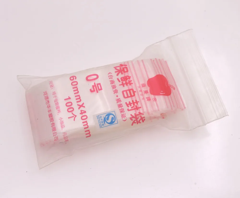 100 PCS 4cmx6cm Zipper Bags Grip Seal Self Resealable Mini Grip Poly Plastic
100 PCS 4cmx6cm Zipper Bags Grip Seal Self Resealable Mini Grip Poly Plastic