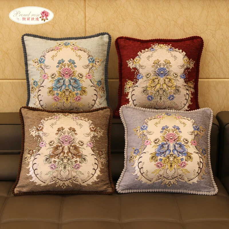 Proud Rose European Chenille Pillow Cushion Pillowcase Home Decor Seat Cushion 48*48cm Pillowcase Pillow Slip
Proud Rose European Chenille Pillow Cushion Pillowcase Home Decor Seat Cushion 48*48cm Pillowcase Pillow Slip