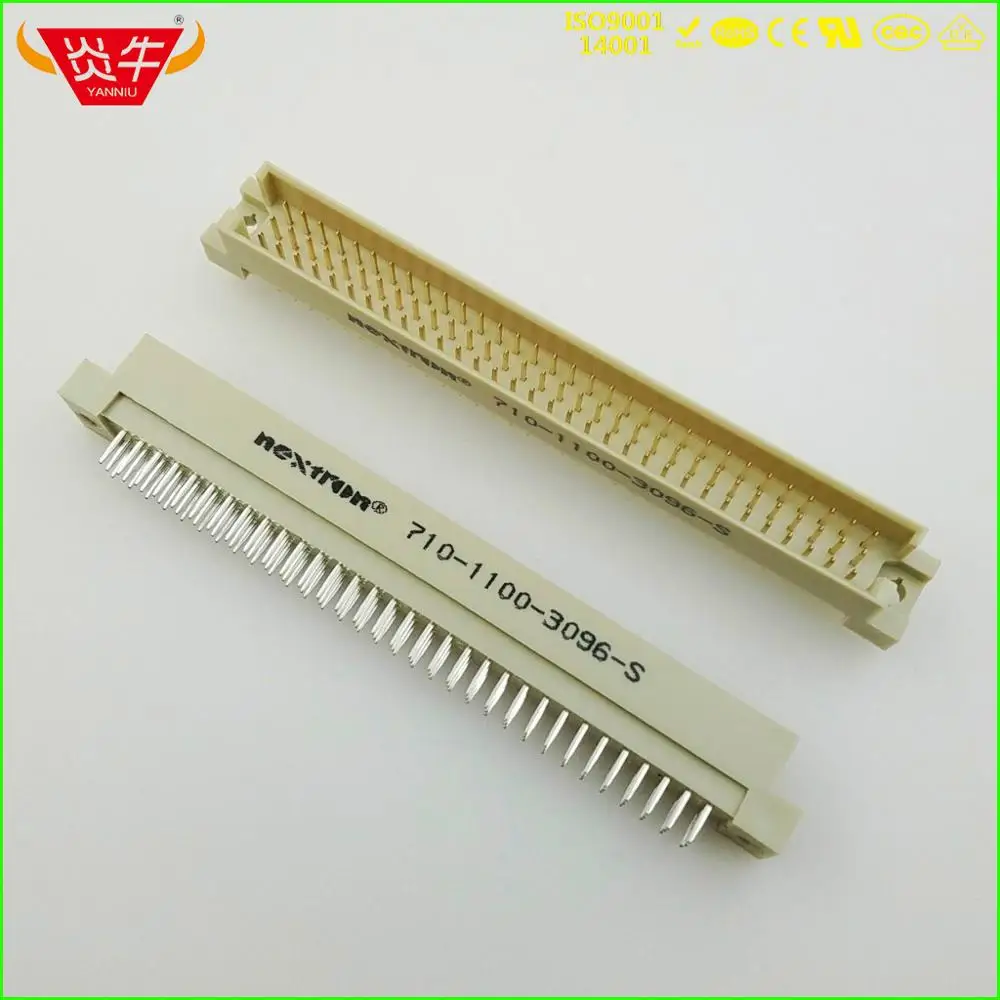 50 шт. 396 DIN41612 DIN разъем 710-1100-3096-S 3*32P 96PIN мужской прямые булавки европейская розетка 9001-13961COOA NEXTEON YANNIU
50 шт. 396 DIN41612 DIN разъем 710-1100-3096-S 3*32P 96PIN мужской прямые булавки европейская розетка 9001-13961COOA NEXTEON YANNIU