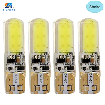 YM E-Bright 4 PCS T10 COB 12 SMD SILICA Cool White 194 168 LED Strobe Lights Car Flash 2 Modes Auto Bulbs Blue Red Green Amber 
YM E-Bright 4 PCS T10 COB 12 SMD SILICA Cool White 194 168 LED Strobe Lights Car Flash 2 Modes Auto Bulbs Blue Red Green Amber
