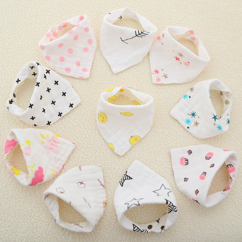 8 Layers Baby Bibs Girls Boys Babador Baby Bandana Bib Child Feeding Burp Cloth Cotton Collar Scarf Gauze Toddler Scarf
8 Layers Baby Bibs Girls Boys Babador Baby Bandana Bib Child Feeding Burp Cloth Cotton Collar Scarf Gauze Toddler Scarf