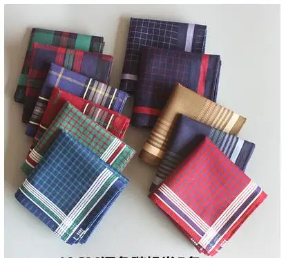 5pcs -10pcs Novelty Wedding Gift Dining Table Men Handkerchief Plaid Handkerchiefs Cloth Clothes Pocket Square Hanky 40CM
5pcs -10pcs Novelty Wedding Gift Dining Table Men Handkerchief Plaid Handkerchiefs Cloth Clothes Pocket Square Hanky 40CM