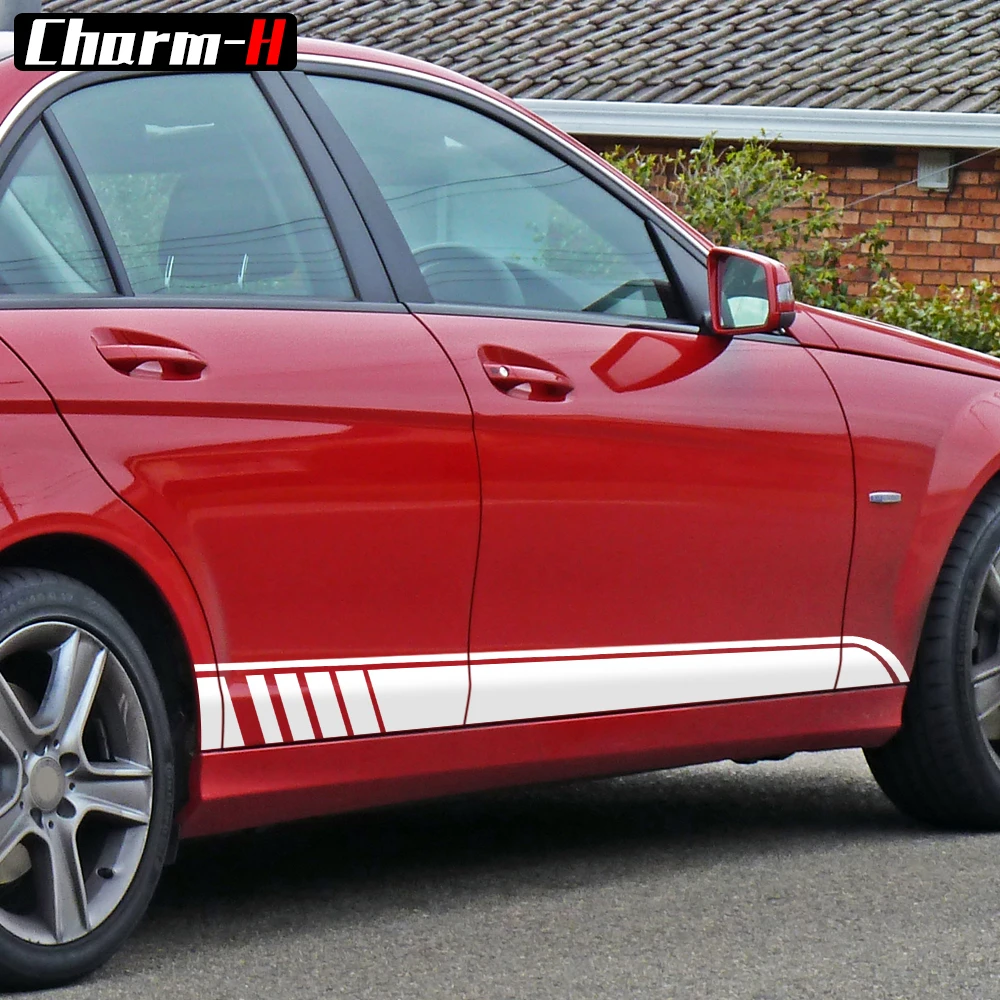 2pcs for Mercedes Benz W204 AMG Edition C Class Car Styling Side Sticker Decal Side Skirt Stripes Vinyl Decals Accessories
2pcs for Mercedes Benz W204 AMG Edition C Class Car Styling Side Sticker Decal Side Skirt Stripes Vinyl Decals Accessories