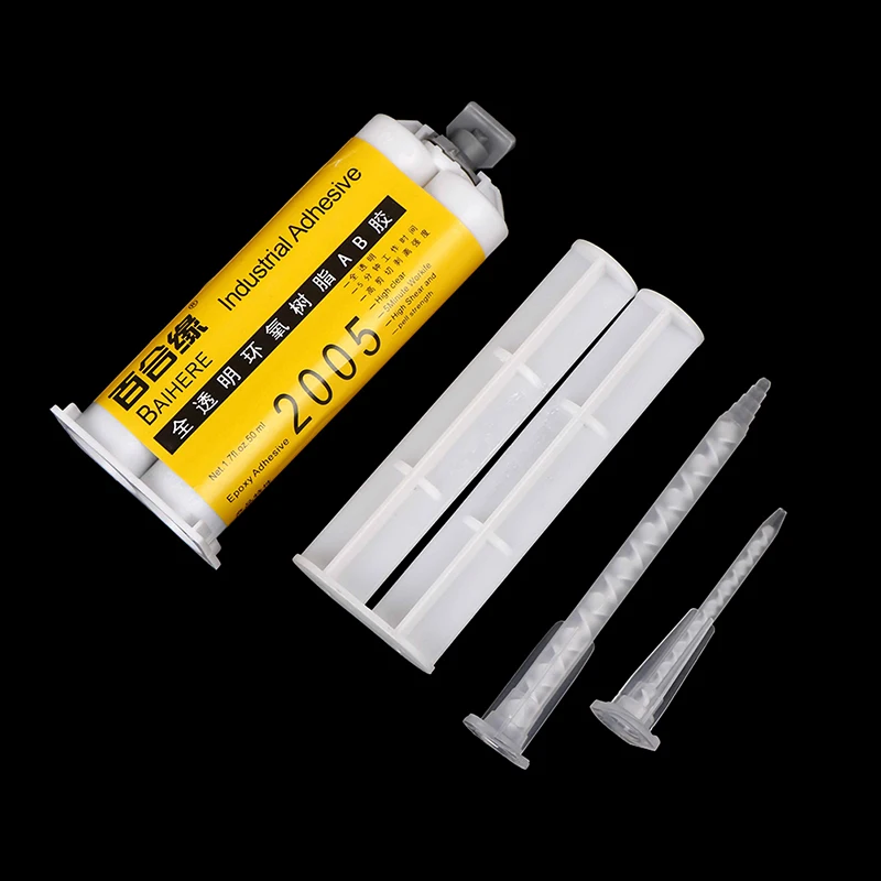 1pc 50ml High Strength Epoxy Resin AB Glue 5 Seconds Glass Fiber Ceramic Hard Plastic Epoxy Resin Adhesive
1pc 50ml High Strength Epoxy Resin AB Glue 5 Seconds Glass Fiber Ceramic Hard Plastic Epoxy Resin Adhesive