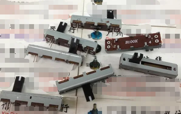 5pcs/lot HT 35MM Slide Fader Single Potentiometer B100K with Point Handle Length 10MMX5MM
5pcs/lot HT 35MM Slide Fader Single Potentiometer B100K with Point Handle Length 10MMX5MM