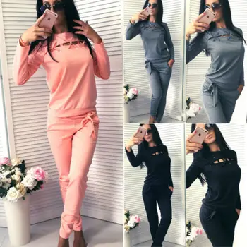 Women Winter Tracksuit 2Pcs Pullover Sweatshirts Pants Ladies Womens Warm Long Sleeve Pant Jumpsuits Playsuits Rompers
Women Winter Tracksuit 2Pcs Pullover Sweatshirts Pants Ladies Womens Warm Long Sleeve Pant Jumpsuits Playsuits Rompers