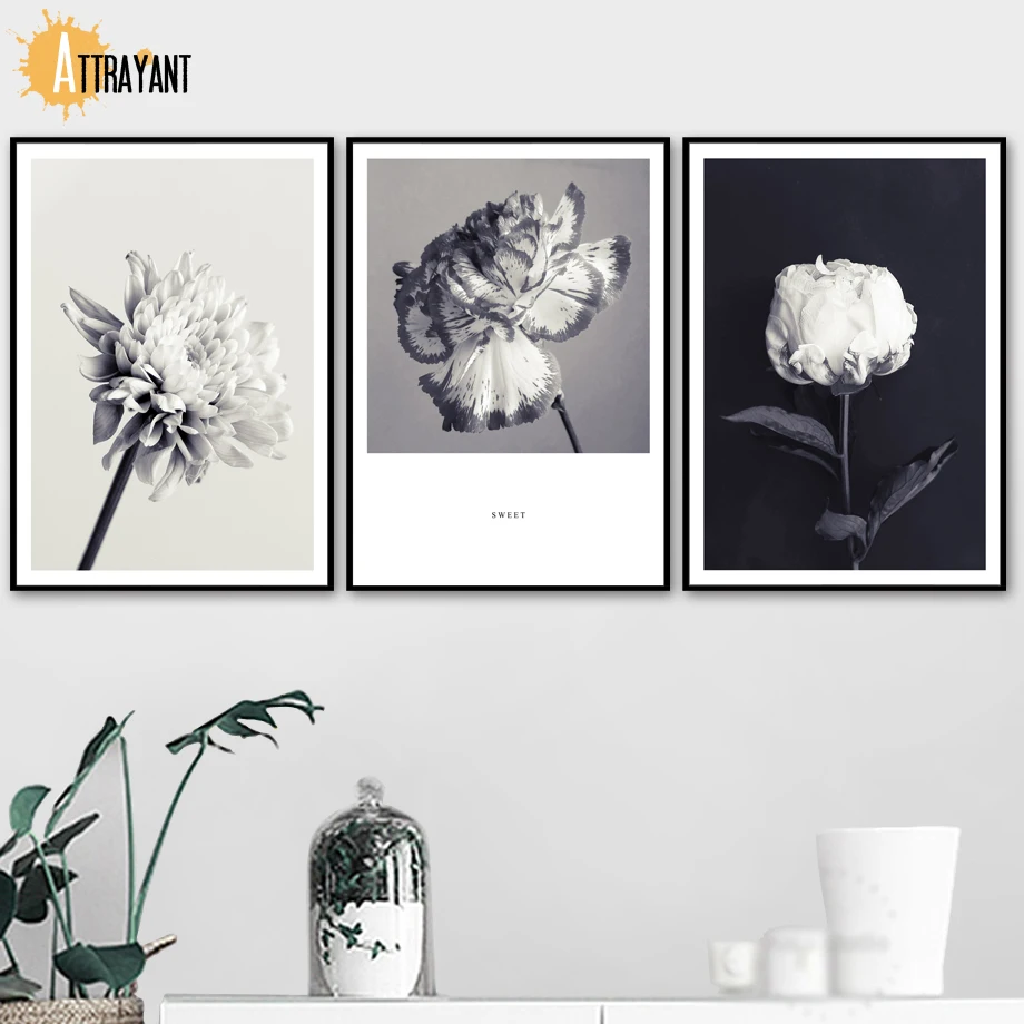 Camellia Rose Chrysanthemum Flower Wall Art Canvas Painting Nordic Posters And Prints Wall Pictures For Living Room Home Decor
Camellia Rose Chrysanthemum Flower Wall Art Canvas Painting Nordic Posters And Prints Wall Pictures For Living Room Home Decor