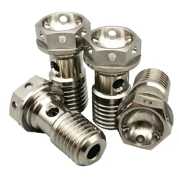 Titanium Bolt M10 Motorcycle Calipers Tubing Motor Bike Hexagon Hollow Flange Head Ti Bolts Gold Color Screws Titanium Fastener
Titanium Bolt M10 Motorcycle Calipers Tubing Motor Bike Hexagon Hollow Flange Head Ti Bolts Gold Color Screws Titanium Fastener
