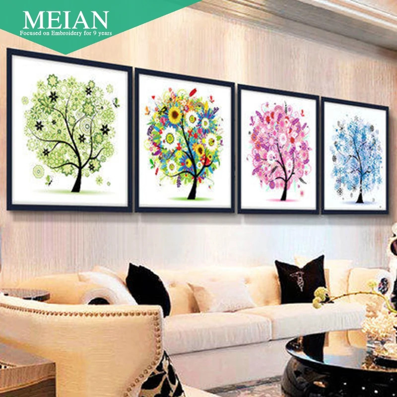 rich tree painting painting with Four Diamond Cross Stitch embroidered diamond diamond paste painting the living room
rich tree painting painting with Four Diamond Cross Stitch embroidered diamond diamond paste painting the living room