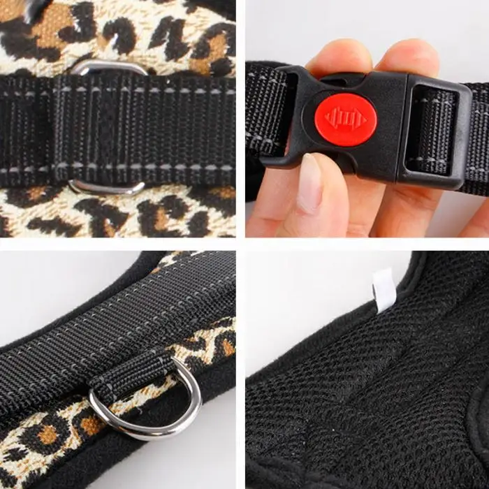 Lovely Comfortable Harness Vest Reflective Tape For Dog 2 Lovely Comfortable Harness Vest Reflective Tape For Dog 2