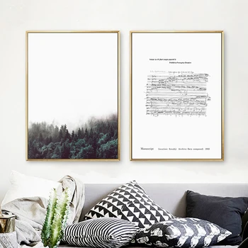 Nordic Canvas Painting Chopin Writing Seaside Forest Landscape Poster and Print Wall Art Pictures for Living Room Home Decor
Nordic Canvas Painting Chopin Writing Seaside Forest Landscape Poster and Print Wall Art Pictures for Living Room Home Decor