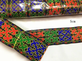 50mm 5cm 2'' Costume Curtain Decoration Laciness Woven Embroidery National Jacquard Ribbon Webbing Anchor Bilateral Mercerizing
50mm 5cm 2'' Costume Curtain Decoration Laciness Woven Embroidery National Jacquard Ribbon Webbing Anchor Bilateral Mercerizing