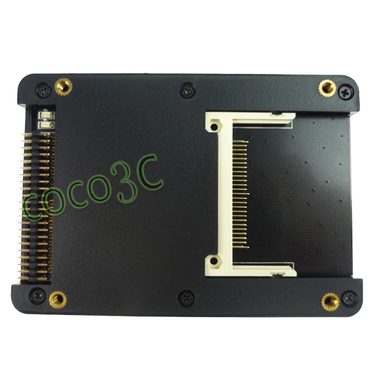 2 CF To 44pin IDE HDD Adapter Card with Case 2.5" IDE to Dual CF Slots Converter CF Reader Card
2 CF To 44pin IDE HDD Adapter Card with Case 2.5" IDE to Dual CF Slots Converter CF Reader Card