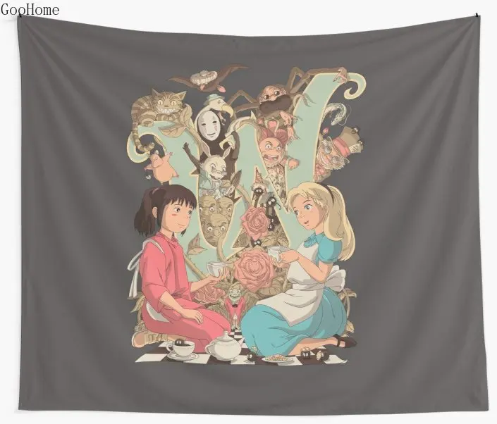 Anime Wonderlands Wall Tapestry Cover Beach Towel Throw Blanket Picnic Yoga Mat Home Decoration 
Anime Wonderlands Wall Tapestry Cover Beach Towel Throw Blanket Picnic Yoga Mat Home Decoration