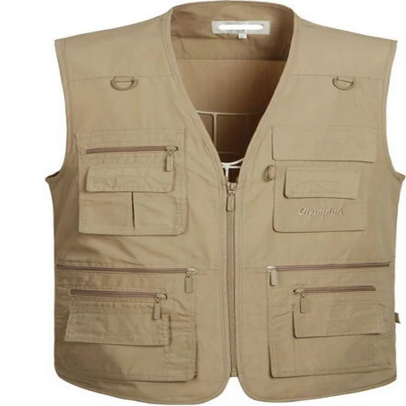 2019 NEW Large Size Mens Army Casual Vests With Many Pockets Male Sleeveless Fashion Waistcoats Plus Size XL-5XL
2019 NEW Large Size Mens Army Casual Vests With Many Pockets Male Sleeveless Fashion Waistcoats Plus Size XL-5XL