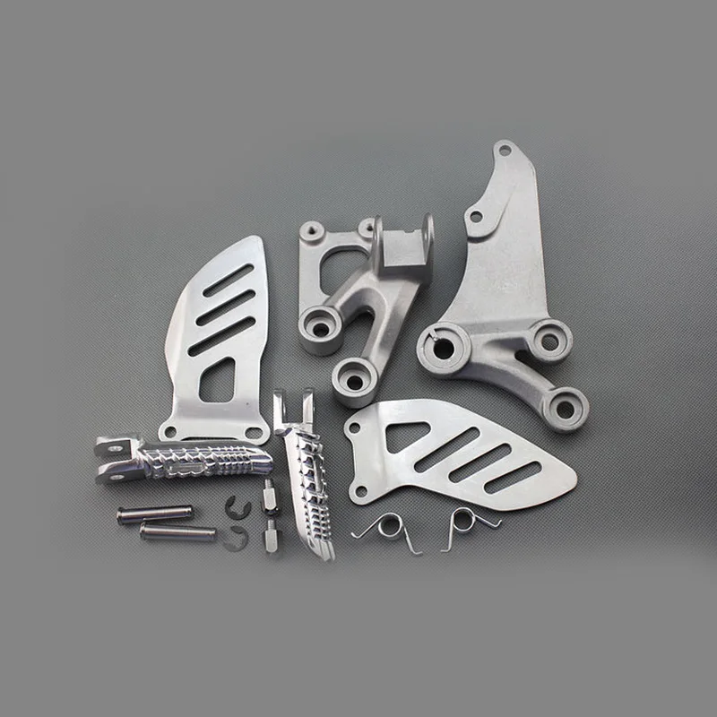Chrome Motorcycle High Quality Aluminum Front Rider Footpegs Foot Rest Bracket For Suzuki GSXR GSXR600 GSX-R750 2006-2010
Chrome Motorcycle High Quality Aluminum Front Rider Footpegs Foot Rest Bracket For Suzuki GSXR GSXR600 GSX-R750 2006-2010