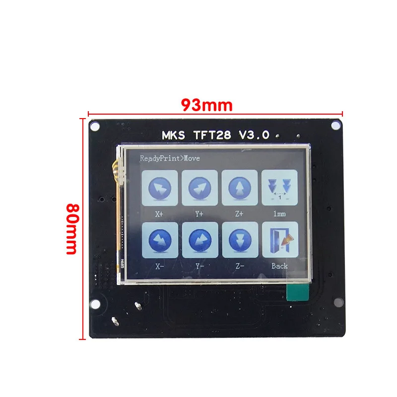 MKS GEN V1.4+MKS TFT32/TFT28 Touchscreen 3D Printer DIY Starter Kit with Cable Compatible Ramps1.4 @JH
MKS GEN V1.4+MKS TFT32/TFT28 Touchscreen 3D Printer DIY Starter Kit with Cable Compatible Ramps1.4 @JH
