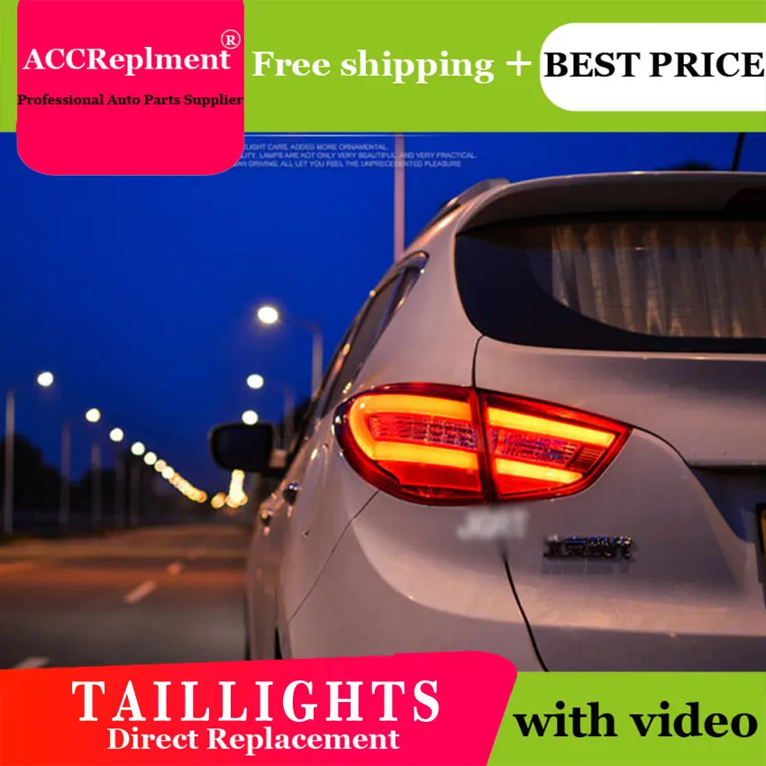 4PCS Car Styling for Hyundai ix35 Taillights 2013-2016 for ix35 LED Tail Lamp+Turn Signal+Brake+Reverse LED light
4PCS Car Styling for Hyundai ix35 Taillights 2013-2016 for ix35 LED Tail Lamp+Turn Signal+Brake+Reverse LED light