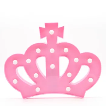 Pink 3D Crown LED Night Light Table Desk Bedside Home Night Lamp LEDs Warm White Holiday Fairy Wedding Decoration Crown for Gift
Pink 3D Crown LED Night Light Table Desk Bedside Home Night Lamp LEDs Warm White Holiday Fairy Wedding Decoration Crown for Gift