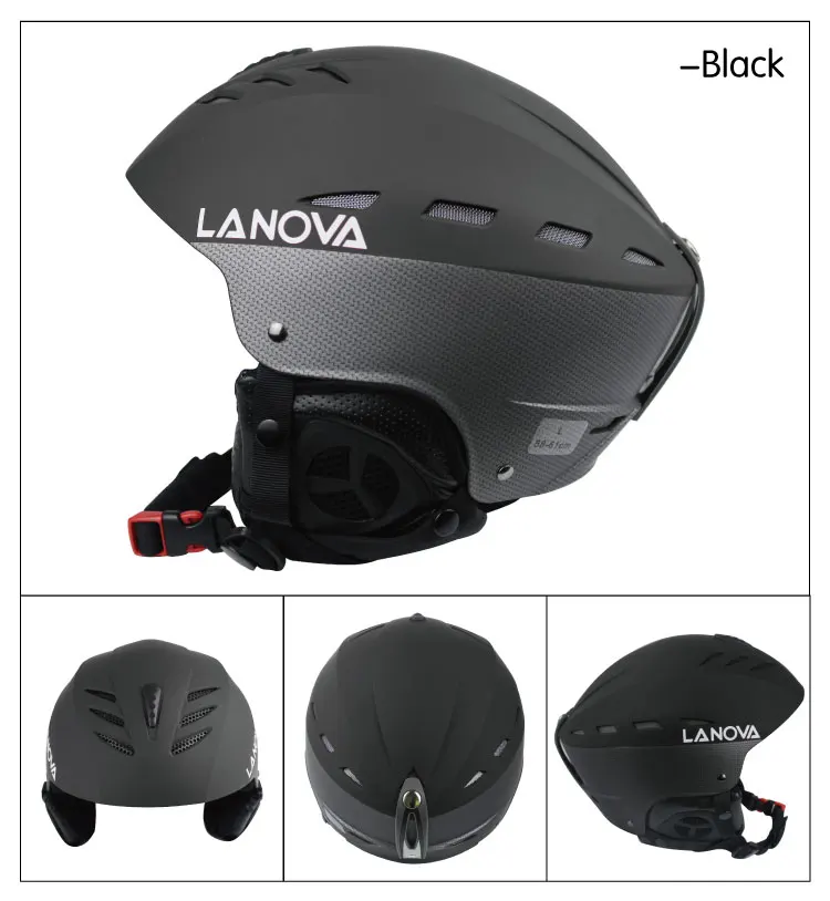 LANOVA brand ski helmet adult ski helmet man skating / skateboard helmet multicolor snow sports helmets 32