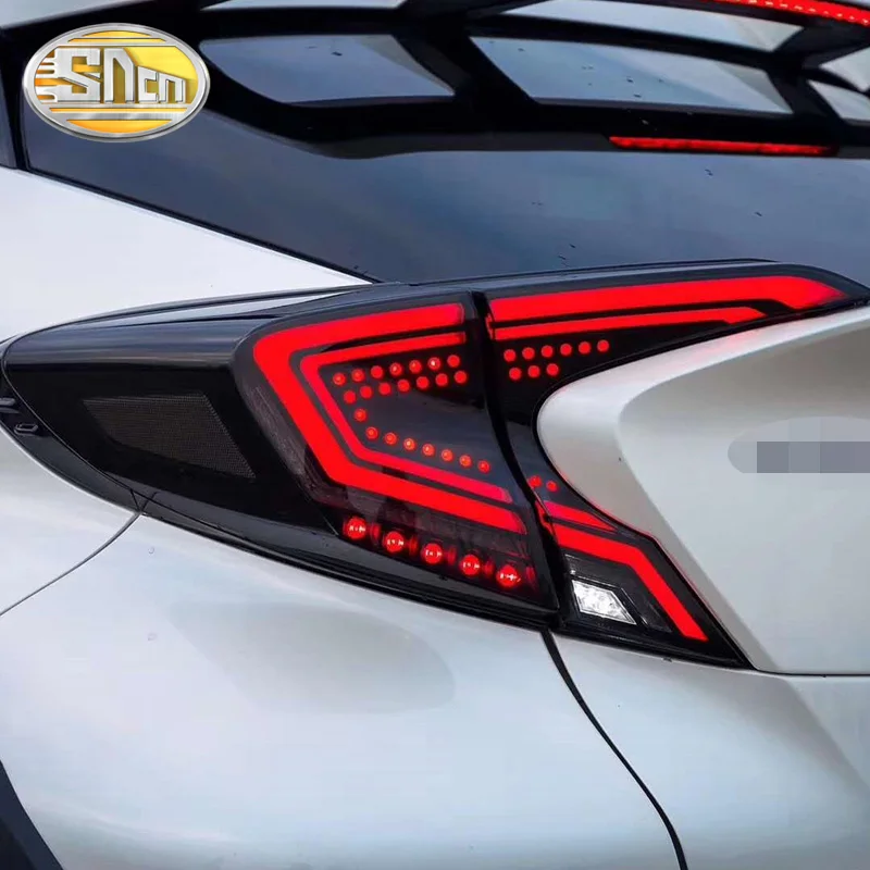 Car styling Taillights For Toyota CH-R C-HR CHR 2017 2018 Led Tail Lights Fog lamp Rear Lamp DRL + Brake + Park + Signal lights
Car styling Taillights For Toyota CH-R C-HR CHR 2017 2018 Led Tail Lights Fog lamp Rear Lamp DRL + Brake + Park + Signal lights
