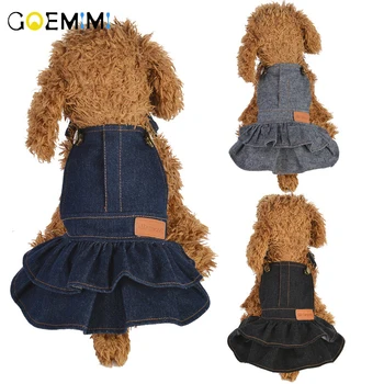2019 Dog Jean Dress Summer Clothes Fashion Cat Strap Denim Skirt Top Quality Pet Dog Clothes Apparels
2019 Dog Jean Dress Summer Clothes Fashion Cat Strap Denim Skirt Top Quality Pet Dog Clothes Apparels