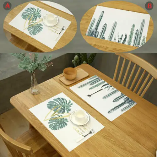 Home Geometry Hot Sale PVC Quick-drying Placemat Linen Dining Insulation Kitchen Mat Clover Cotton Table
Home Geometry Hot Sale PVC Quick-drying Placemat Linen Dining Insulation Kitchen Mat Clover Cotton Table