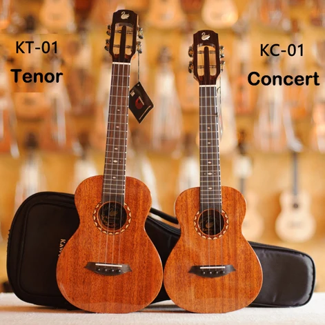 KAWENA KC-01 KT-01 full solid mahogany wood handmade ukulele, with free bag, concert ukulele, tenor ukulele, ukuleles
KAWENA KC-01 KT-01 full solid mahogany wood handmade ukulele, with free bag, concert ukulele, tenor ukulele, ukuleles