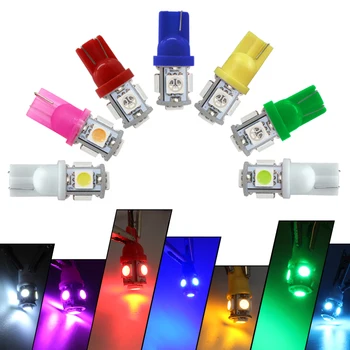 MODERN CAR 10Pcs T10 LED W5W 5050 5SMD 192 168 194 White Lights LED Car Light Wedge Lamp Bulbs DC 12V License Plate Light DRL
MODERN CAR 10Pcs T10 LED W5W 5050 5SMD 192 168 194 White Lights LED Car Light Wedge Lamp Bulbs DC 12V License Plate Light DRL