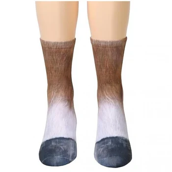 Hot 1 Pair Unisex Elastic Soft Socks Breathable 3D Printed Animal Foot Claw Hoof Paw Sock HD88 
Hot 1 Pair Unisex Elastic Soft Socks Breathable 3D Printed Animal Foot Claw Hoof Paw Sock HD88