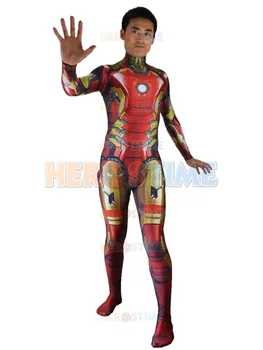 The Avengers Iron Man Costume 3D Print Spandex Male Tight Zentai Suit Iron Man Cosplay Costume Custom Made Factory Wholesale
The Avengers Iron Man Costume 3D Print Spandex Male Tight Zentai Suit Iron Man Cosplay Costume Custom Made Factory Wholesale