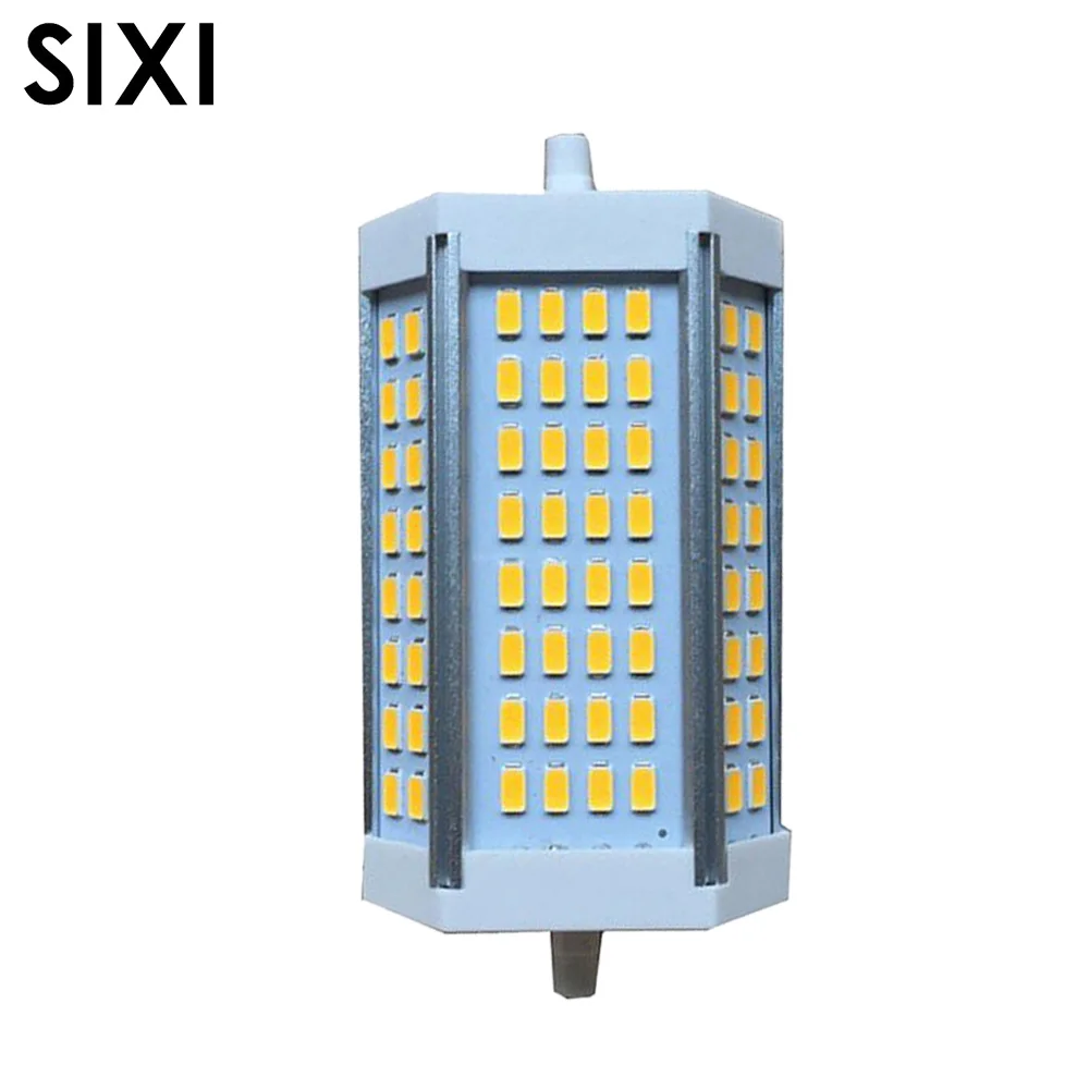 

R7S LED 118mm bulbs 30W dimmable R7S led light 118mm NO Fan SMD5730 led R7S lamp J118 R7S AC85-265V replace halogen lamp