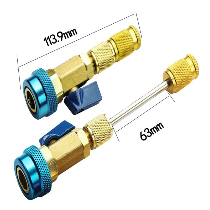 Newly 2 Pcs Car Air Conditioning Valve Core Demolition Tool Wrench R134A Valve Core Repair Tool XSD88
Newly 2 Pcs Car Air Conditioning Valve Core Demolition Tool Wrench R134A Valve Core Repair Tool XSD88
