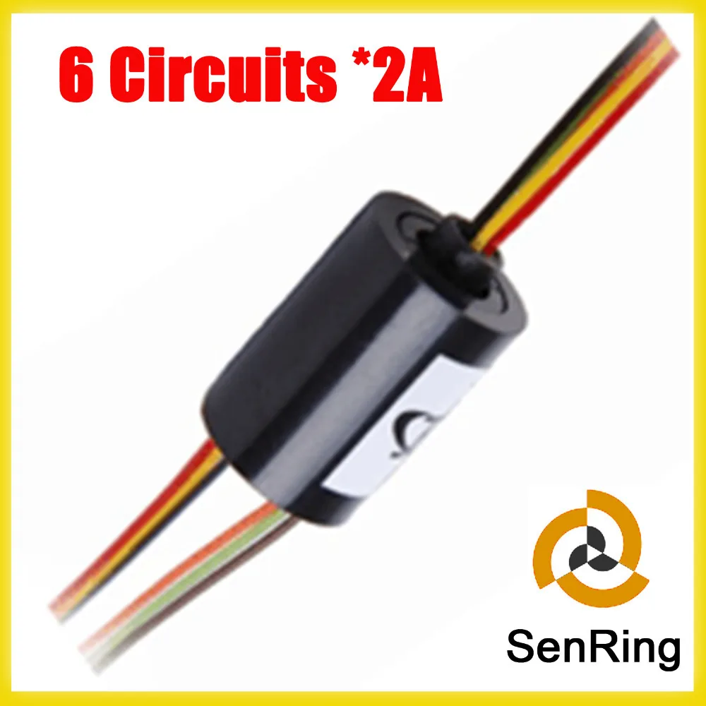 length 13.5mm Mini rotating slip ring OD 12.5mm 6 circuits /2A signal of capsule slip ring without flange Senring
length 13.5mm Mini rotating slip ring OD 12.5mm 6 circuits /2A signal of capsule slip ring without flange Senring