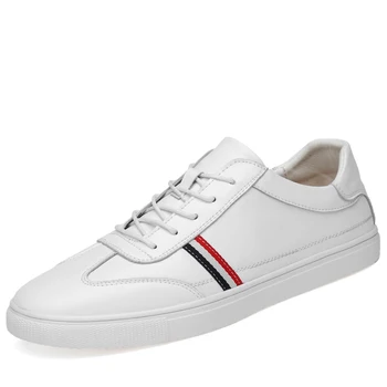 Outdoor Men Walking Shoes Genuine Waterproof Leather Non-slip Sports Shoes Flat with Lace Up Sneakers
Outdoor Men Walking Shoes Genuine Waterproof Leather Non-slip Sports Shoes Flat with Lace Up Sneakers