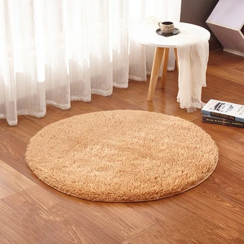 bedroom bedside carpet Fluffy plush round mat hanging basket Pad Computer Chair Yoga Mat home simple living room coffee table
bedroom bedside carpet Fluffy plush round mat hanging basket Pad Computer Chair Yoga Mat home simple living room coffee table