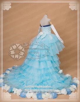 New Costume VOCALOID Hatsune Miku Cosplay Costume Wedding Dress Uniforms Free Shipping
New Costume VOCALOID Hatsune Miku Cosplay Costume Wedding Dress Uniforms Free Shipping
