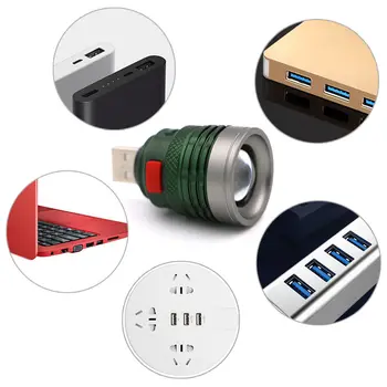 NEW Mini Flash Light USB Portable Charging Lantern Computer Light 3-Mode Reading Lamp USB interface Torch By Power Bank
NEW Mini Flash Light USB Portable Charging Lantern Computer Light 3-Mode Reading Lamp USB interface Torch By Power Bank