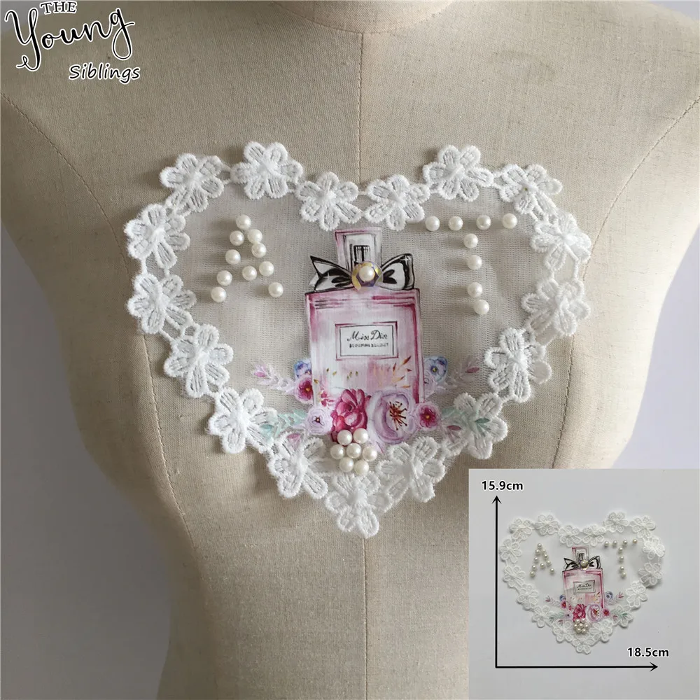 New arrive Embroidery White Lace Collar ABS pearl Flower DIY Trim Neckline Tulle Fabric Clothing Craft Accessories Supplies
New arrive Embroidery White Lace Collar ABS pearl Flower DIY Trim Neckline Tulle Fabric Clothing Craft Accessories Supplies