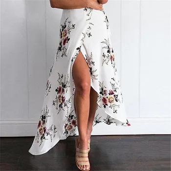 2019 Simplee Ruffle Floral Print Skirt Women Sash Tie Up Beach Summer Skirt Asymmetric High Waist Streetwear Long Skirt Femme
2019 Simplee Ruffle Floral Print Skirt Women Sash Tie Up Beach Summer Skirt Asymmetric High Waist Streetwear Long Skirt Femme